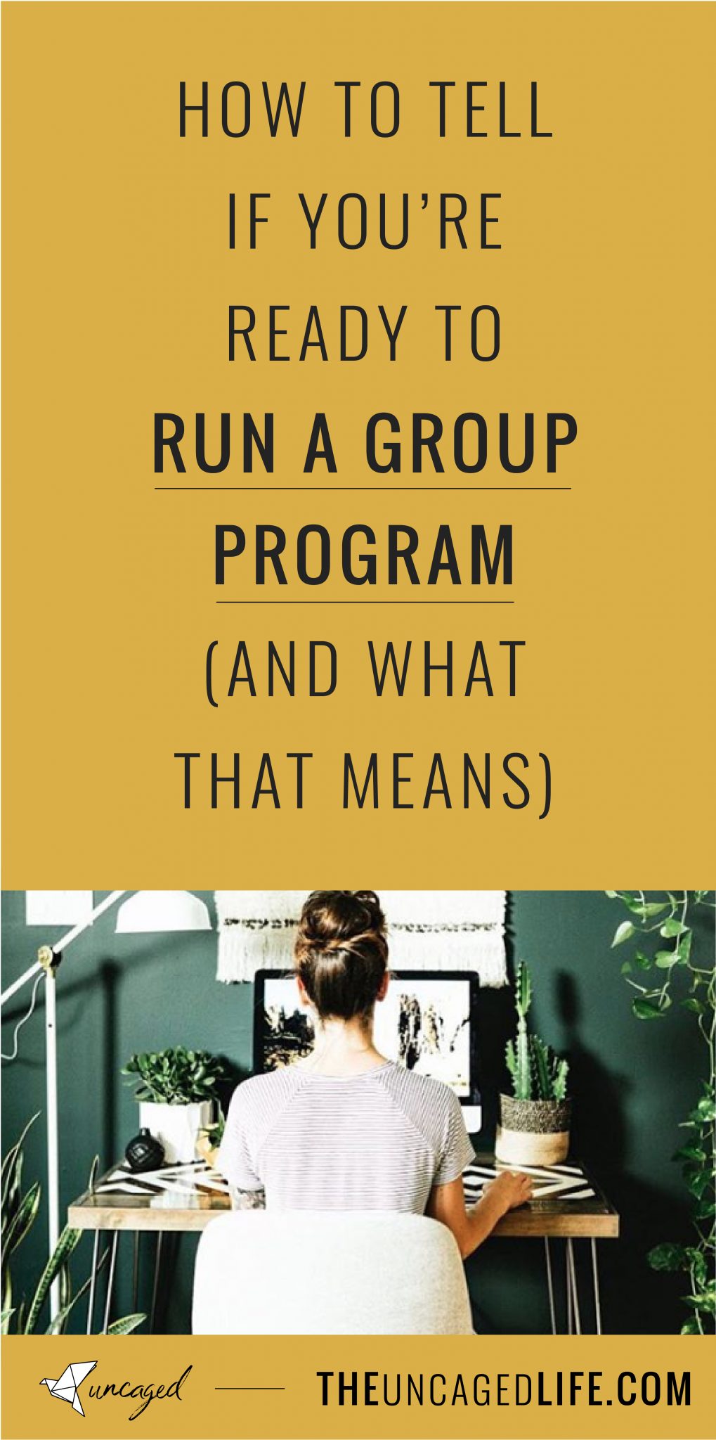 how to tell if youre ready to run a group program The Uncaged Life